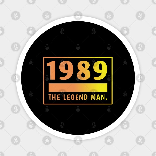 1989 birthday Magnet by BlackMeme94